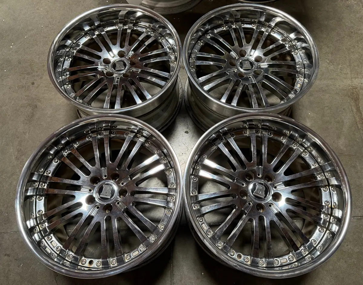 19-Inch Work Rezax III Chrome Alloy Wheel – 5x114.3 Bolt Pattern