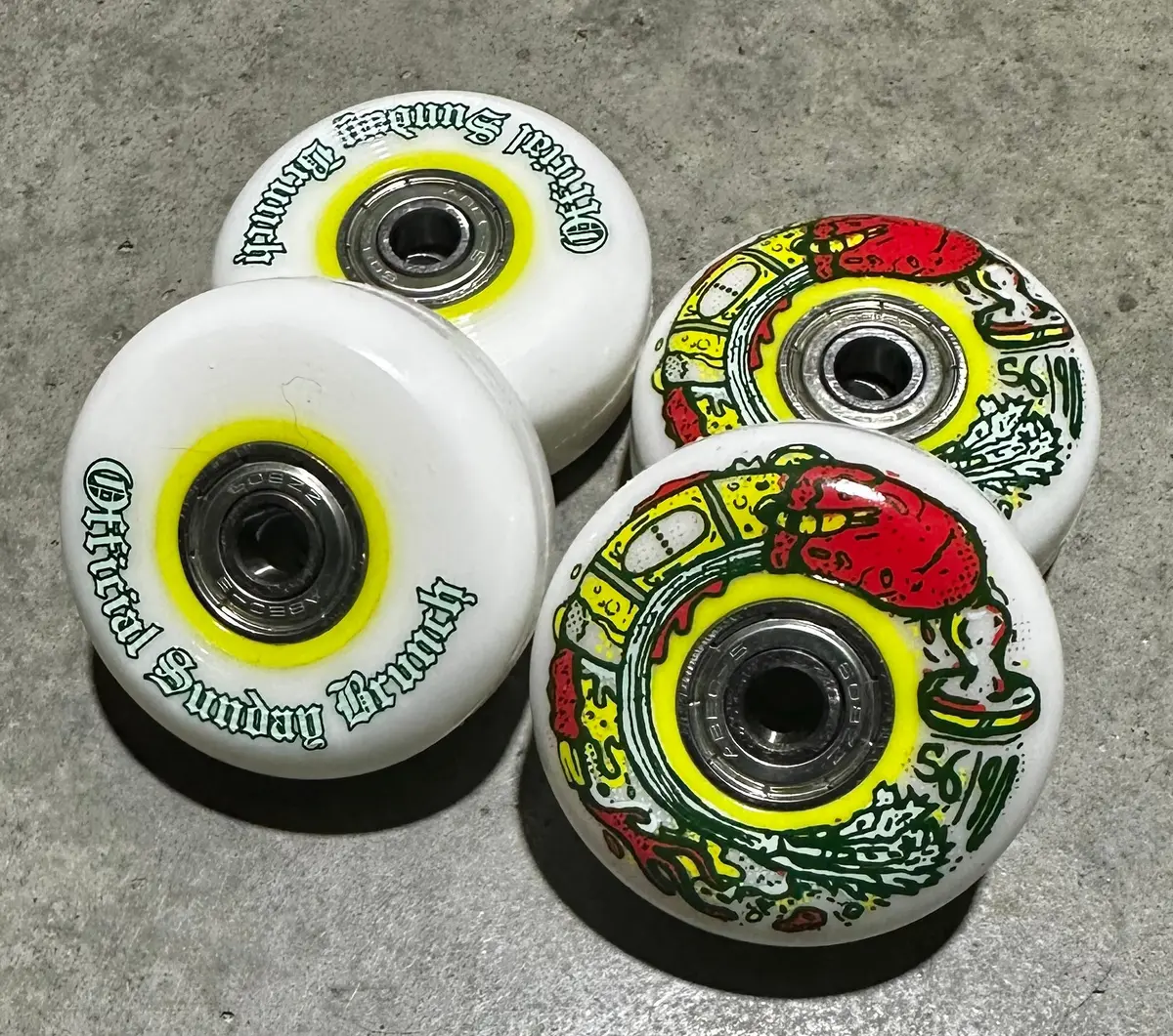 Them Sunday Brunch Wheel *Not For Skating* 2