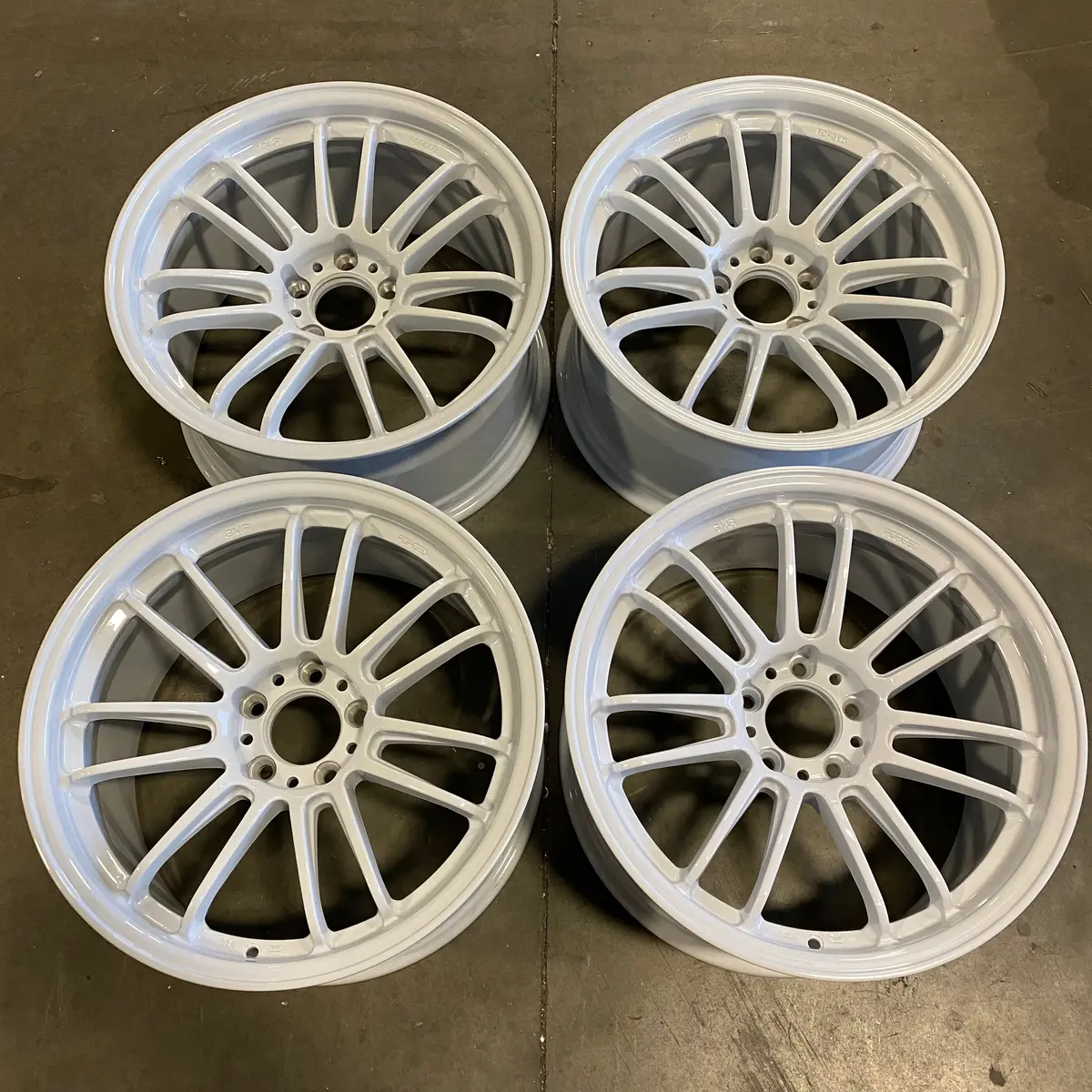 18” Gmr Forged E3 - In Stock Set White
