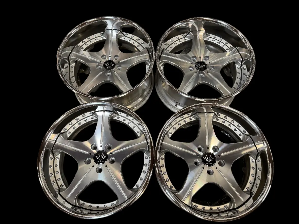 Premium 18" GMR Wheel Ruler — Precision Diamond-Cut Design, Compatible with 5x114.3mm Lug Pattern — 2025 Model