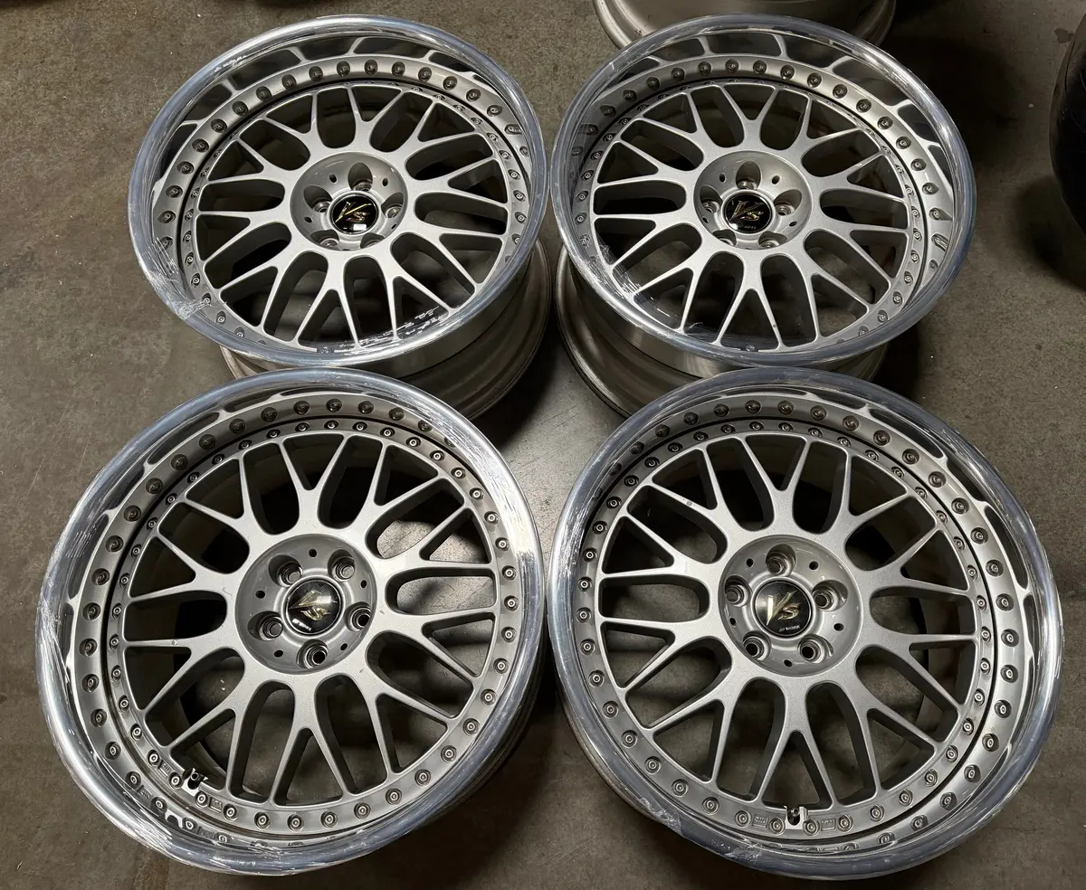18-Inch Work VS-XX 5x100 Silver Alloy Wheels