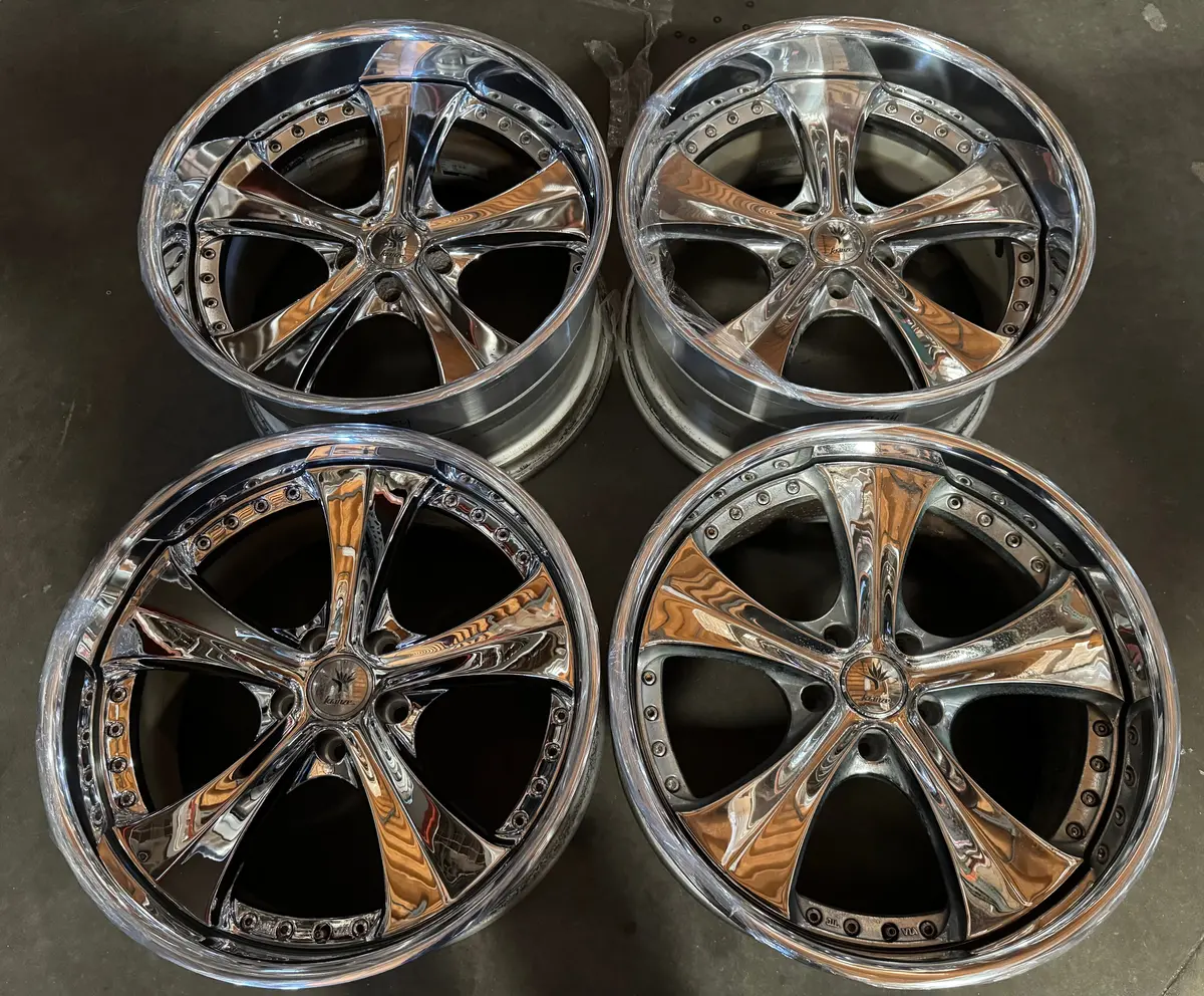 19" Weds Ratzinger Forged Alloy Wheels – 5-Lug 114.3mm PCD