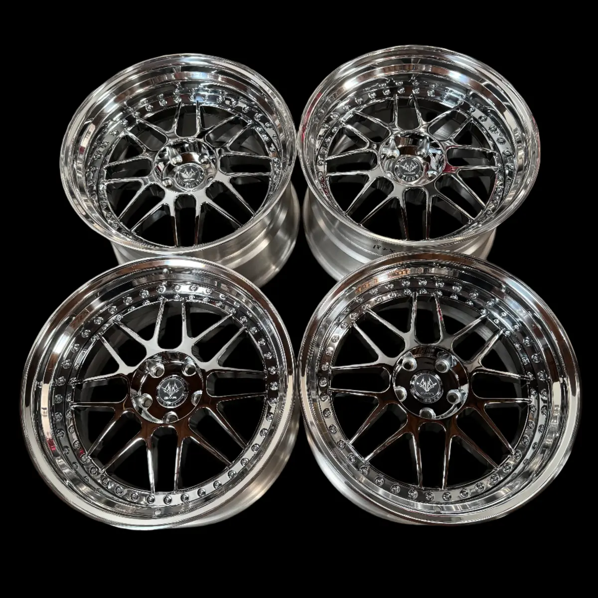 19-Inch GMR Rennen Chrome Alloy Wheel – 5x114.3 Bolt Pattern