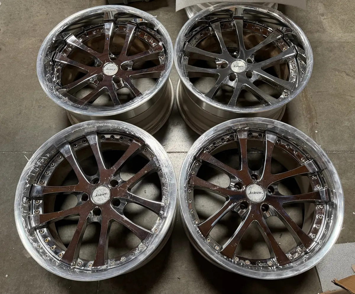 19" Weds Lxz Alloy Wheels – Flat and Concave Styles with 5x114.3 Bolt Pattern