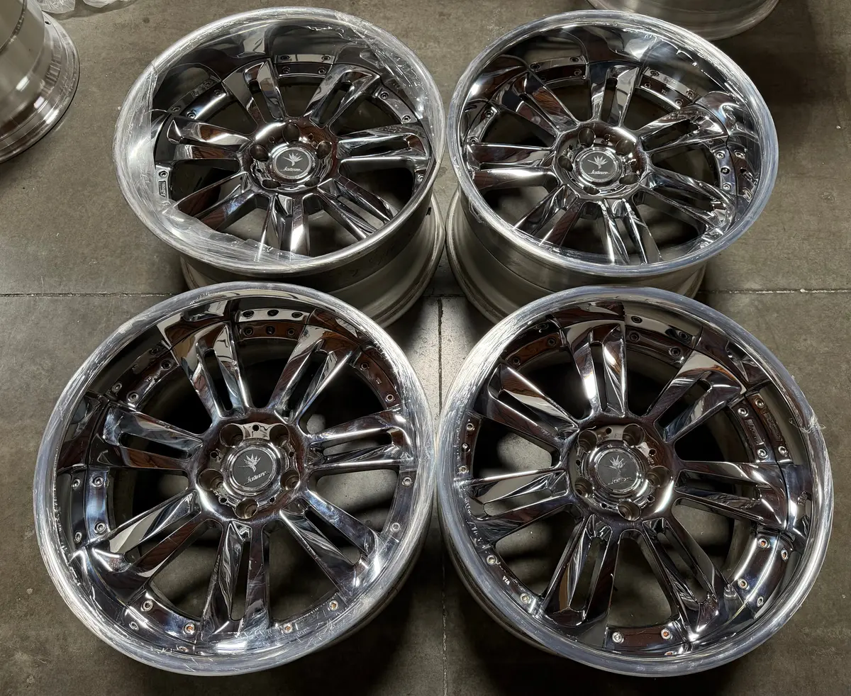 19-Inch Weds Glossa Alloy Wheels – 5x114.3 Bolt Pattern