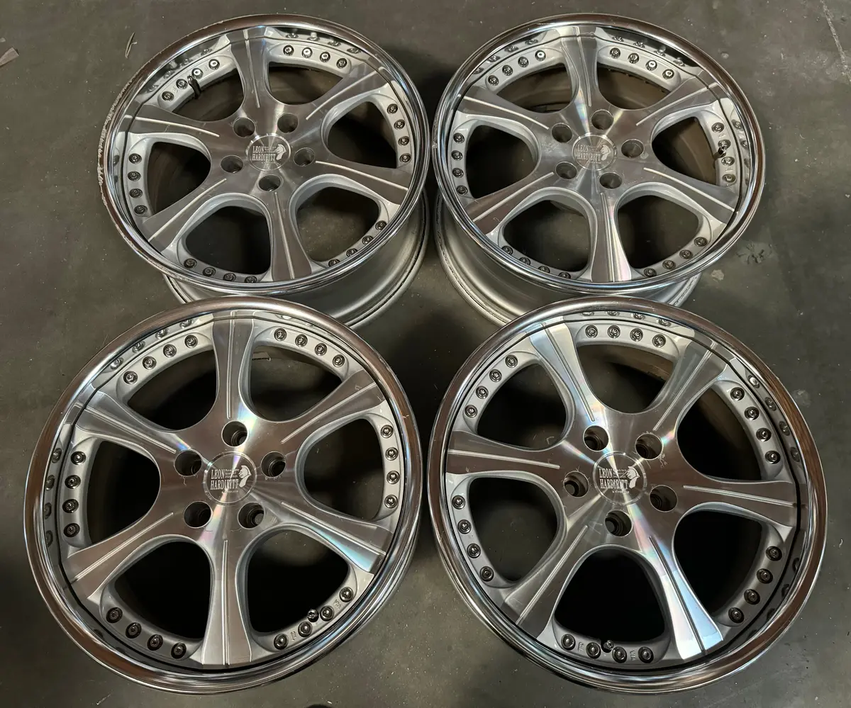 18" Leon Hardiritt Herzog Forged Alloy Wheels — 5x114.3mm PCD, Sport-Style Design