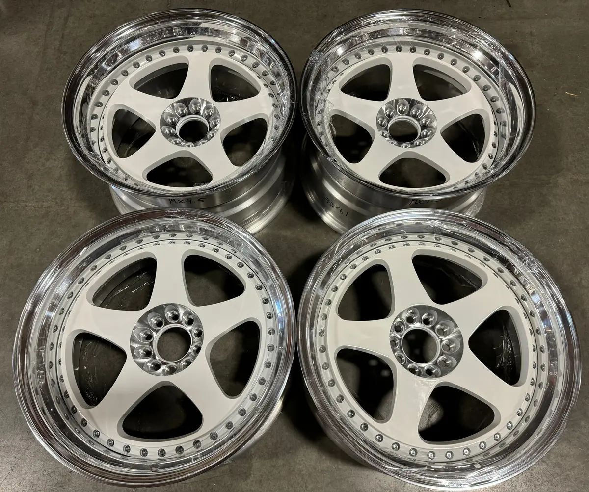 19" GMR 1200R Forged Alloy Wheels — Compatible with 5x114.3 and 5x112 Bolt Patterns