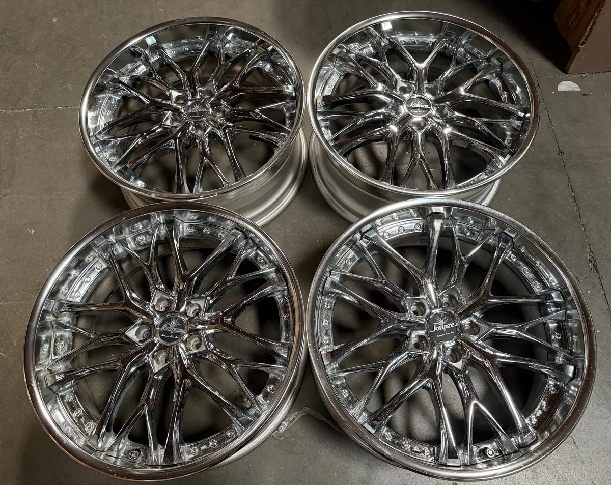 20" Weds Weavel Forged Alloy Wheels – 5x114.3mm PCD