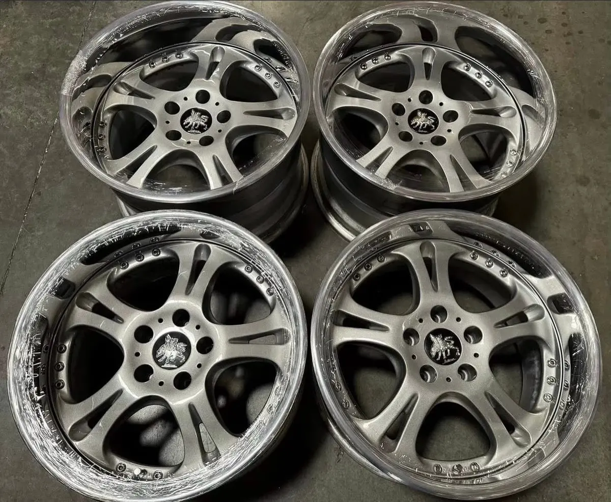 18-inch Weds Cerberus I Alloy Wheels 5x114.3 in Silver Finish