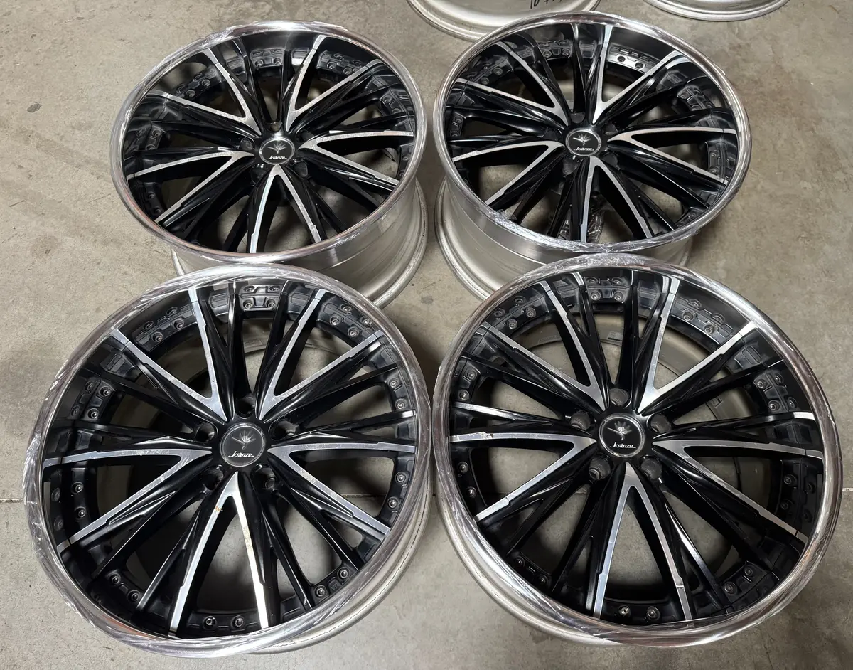 20-Inch Weds Elaborar Forged Alloy Wheel – 5x120 Bolt Pattern, Matte Black Finish