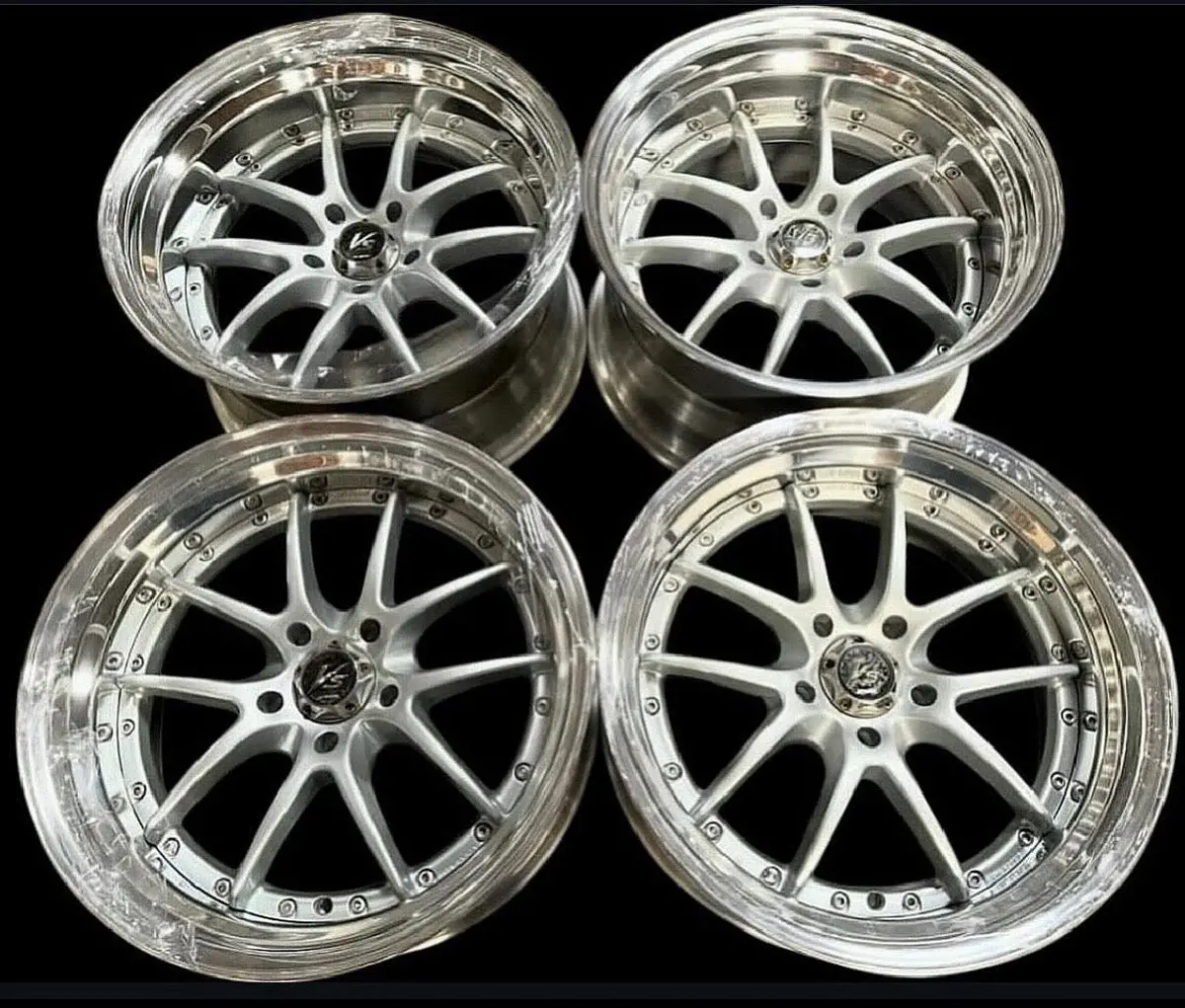 18-Inch Work VS-SS Step Wheel – 5x114.3 Bolt Pattern, Custom-Built to Order