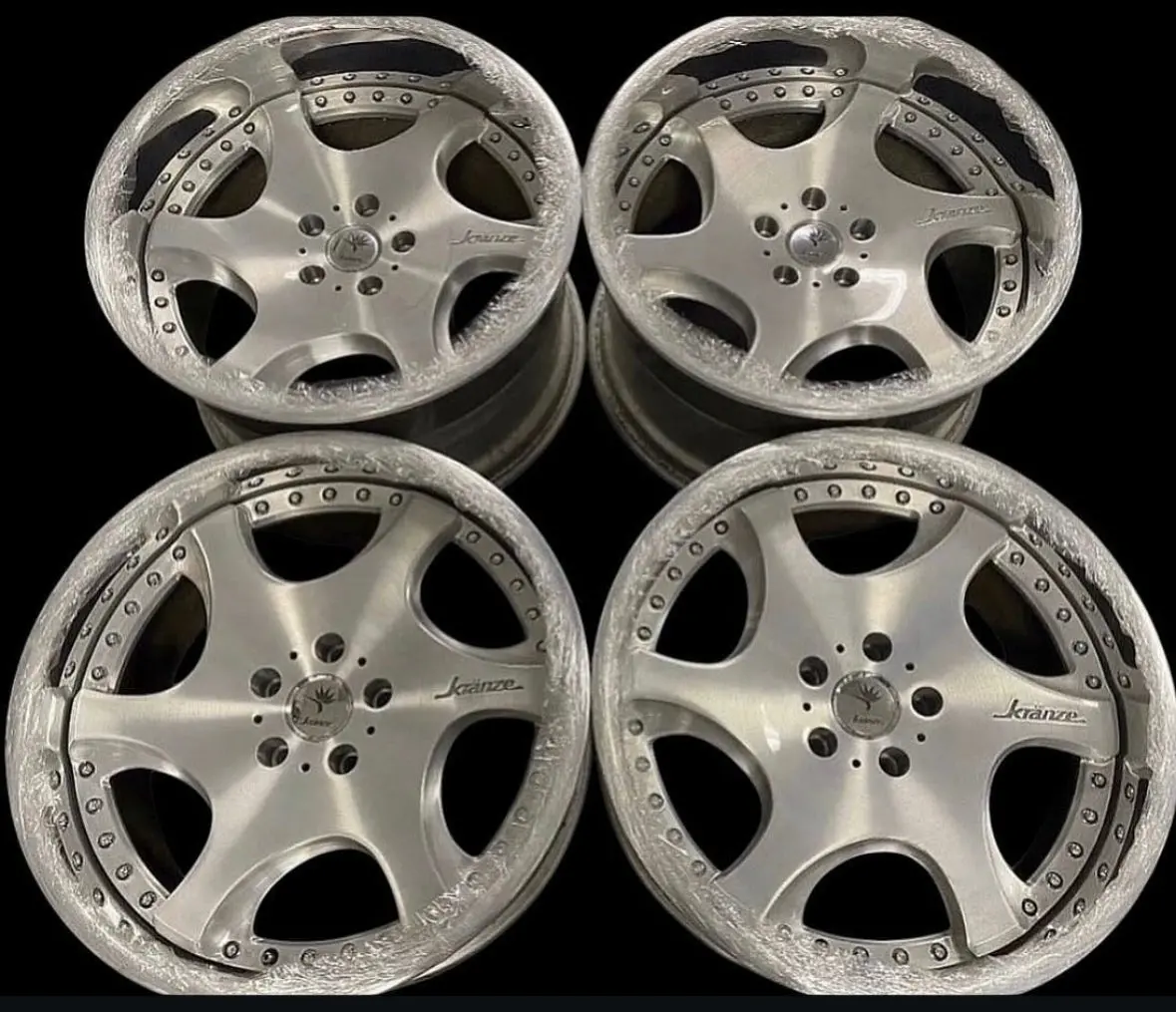 19-Inch Weds Bazreia Alloy Wheels – 5x114.3 Bolt Pattern, Brushed Finish, Made-to-Order