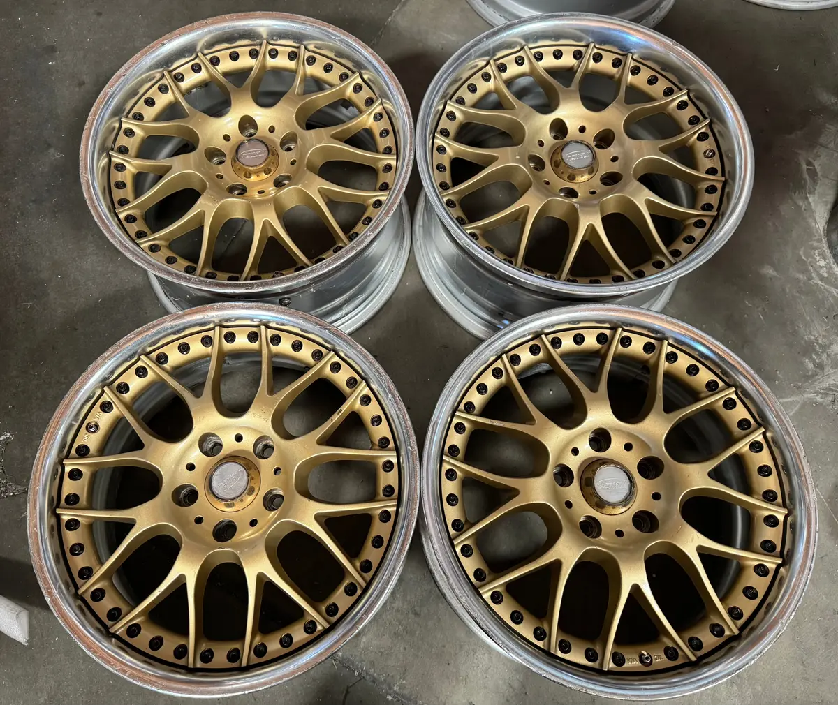 17-Inch Forged Alloy Wheels with 5x114.3 Lug Pattern