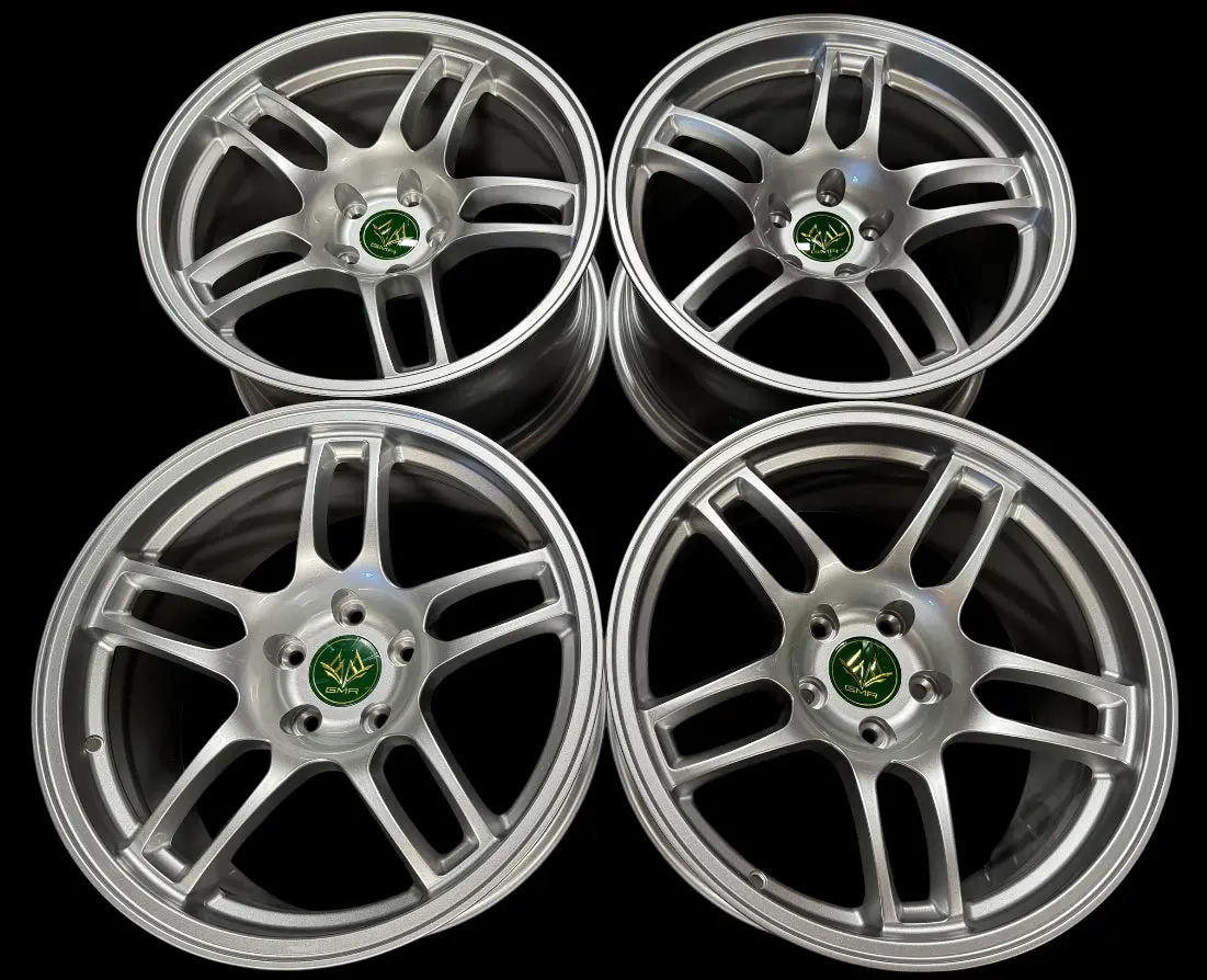 18-inch GMR N1 Forged Monoblock Alloy Wheel – Silver Finish, 5x114.3 Bolt Pattern