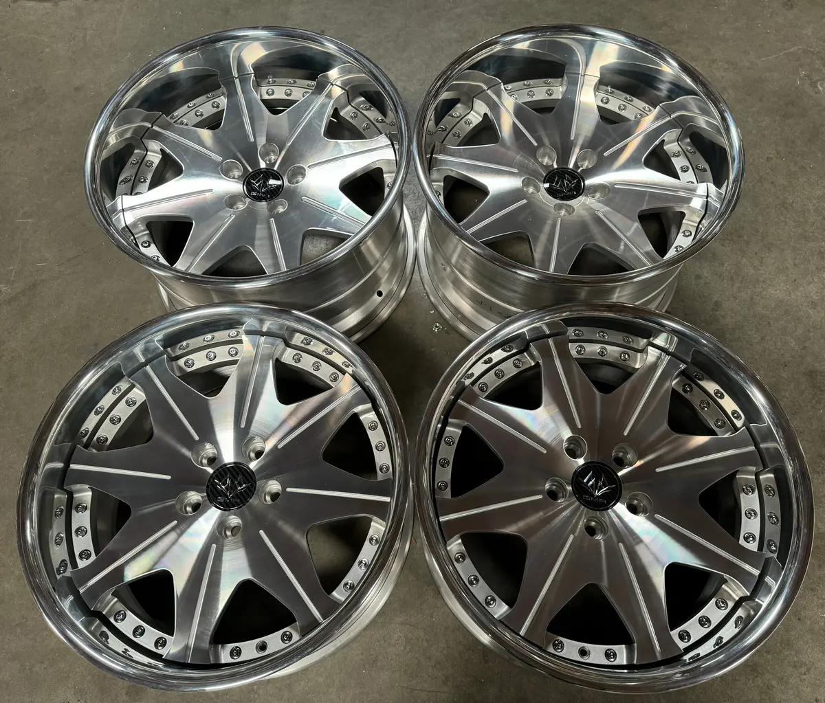 GMR Forged VX-7 18" Alloy Wheels – Set of Four, 5x114.3mm Fitment
