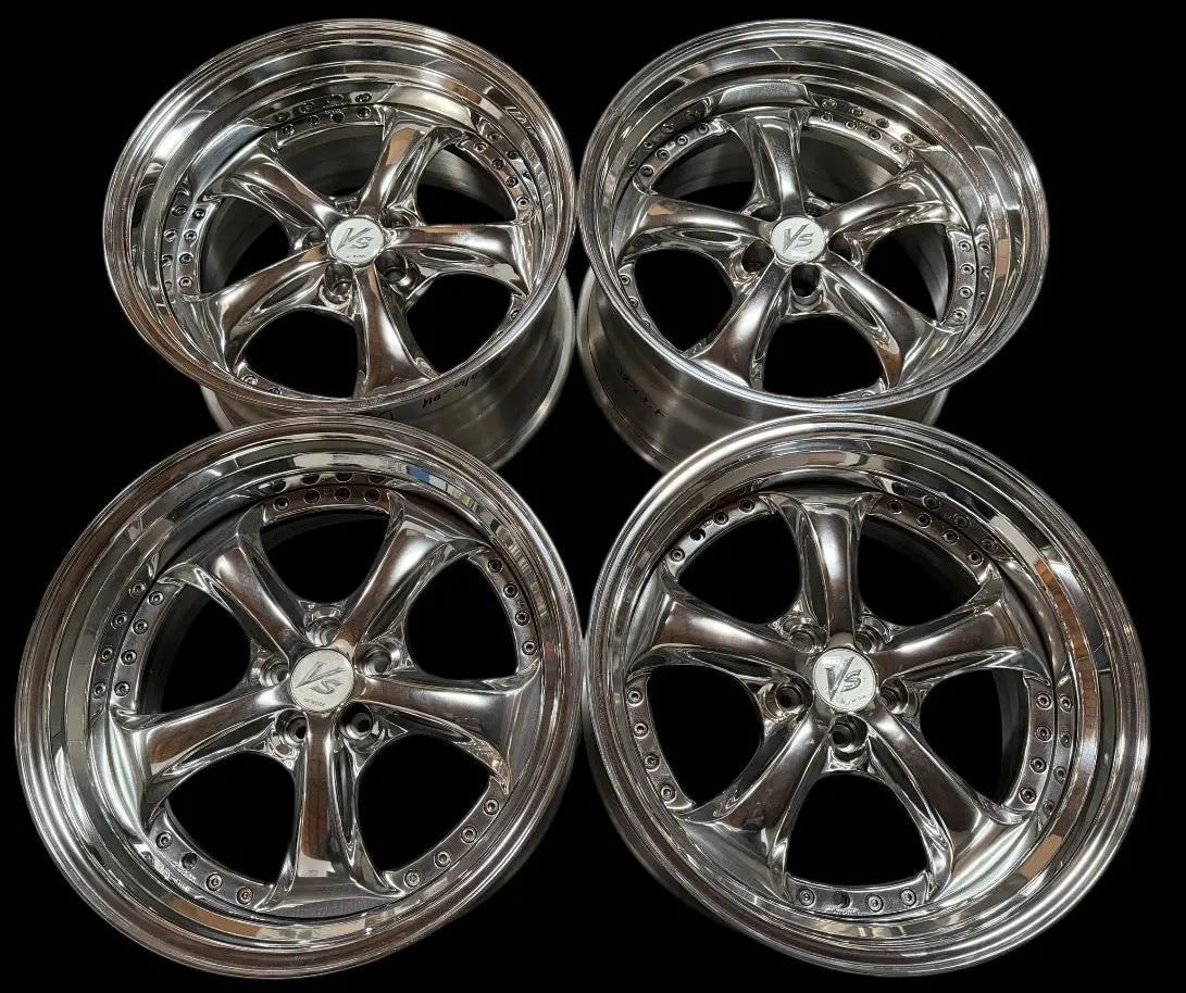 18x9.5 Inch Work VS-KF Forged Wheel with +18 Offset and 5x100 PCD
