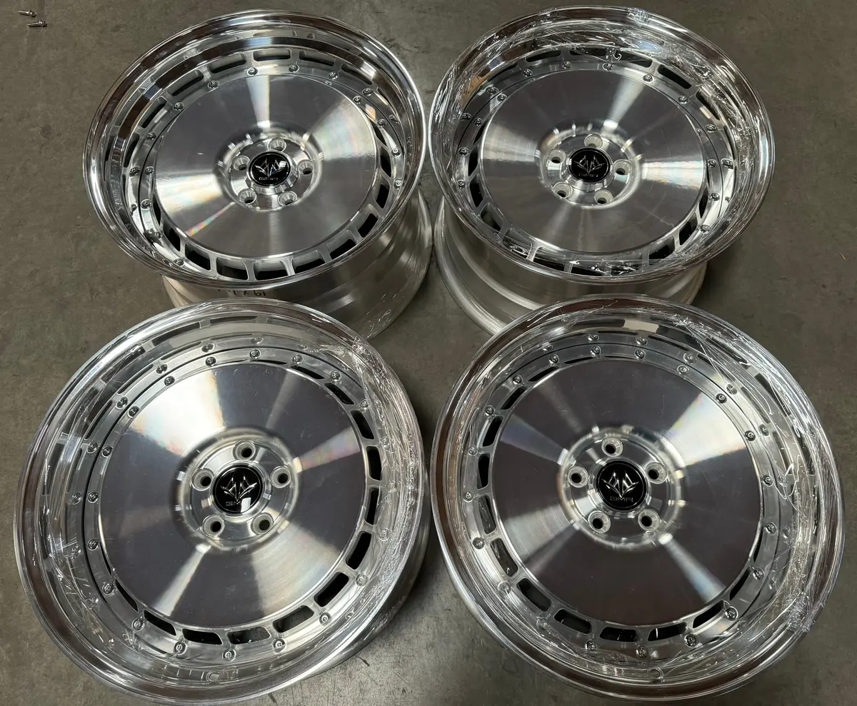 19-Inch GMR Turbo Alloy Wheels – 5x114.3 Bolt Pattern