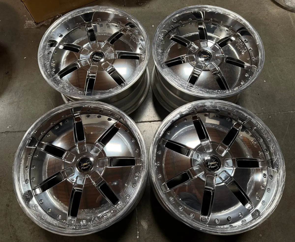 17-Inch Weds Rapier Alloy Wheel – 5x114.3 Bolt Pattern, Raw Uncoated Finish