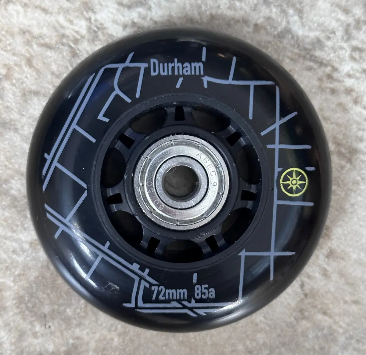 Compass Durham Wheel 72Mm 88A With Abec 9 Bearings (Sold Per Wheel) *Nine Left In Stock* 1