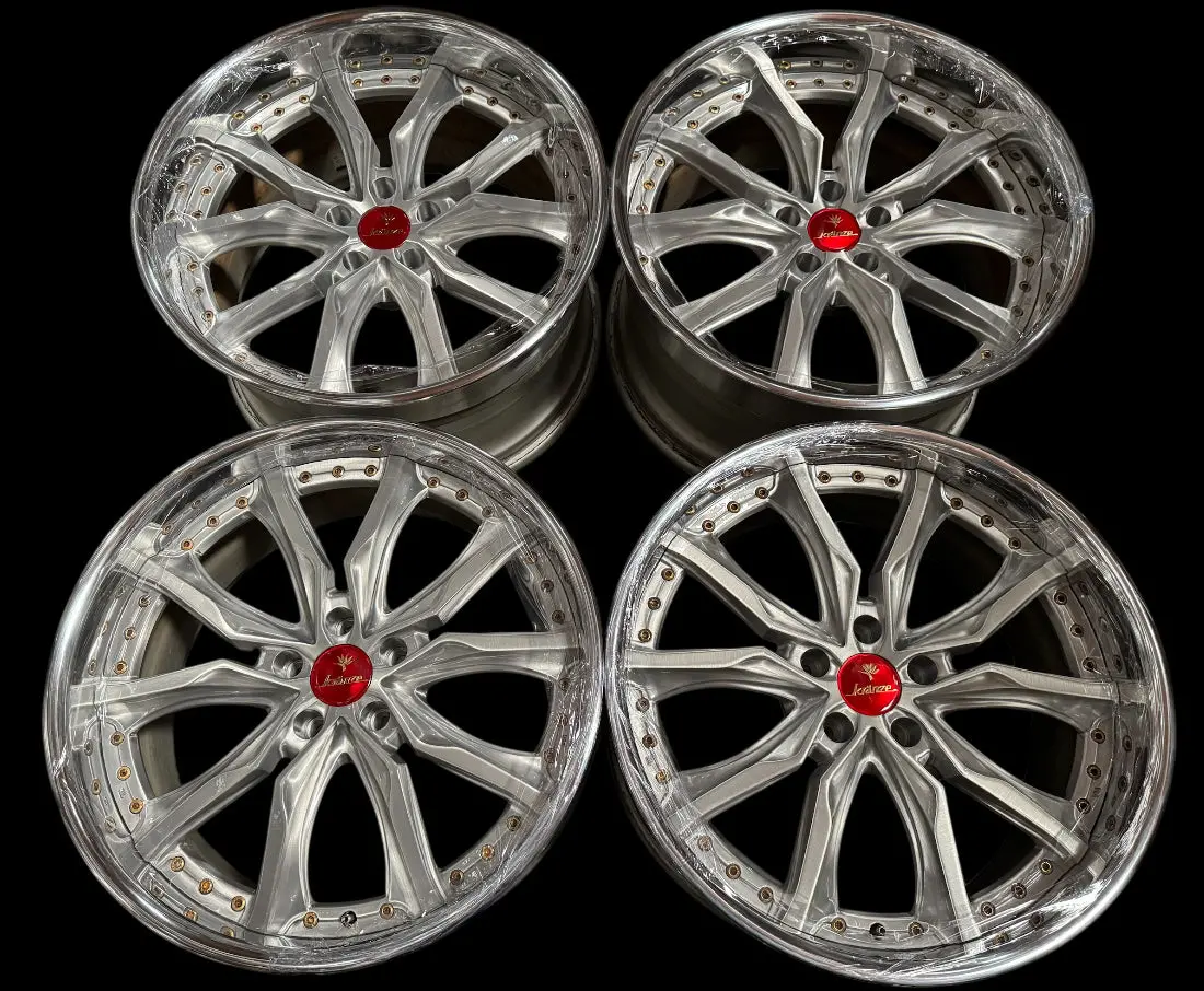 20-inch Weds Verae Alloy Wheels – 5x114.3 Bolt Pattern, Brushed Surface