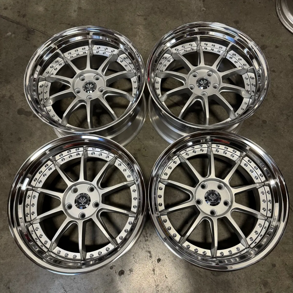 19" Gmr Knight - Hyper Silver 5X114.3 *New 2025* 2