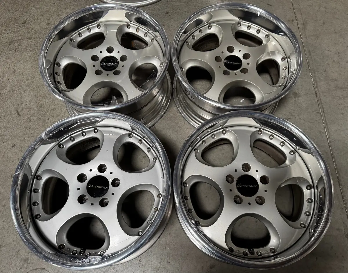 17-Inch SSR Gartmaier Forged Alloy Wheels – 5x114.3 Bolt Pattern