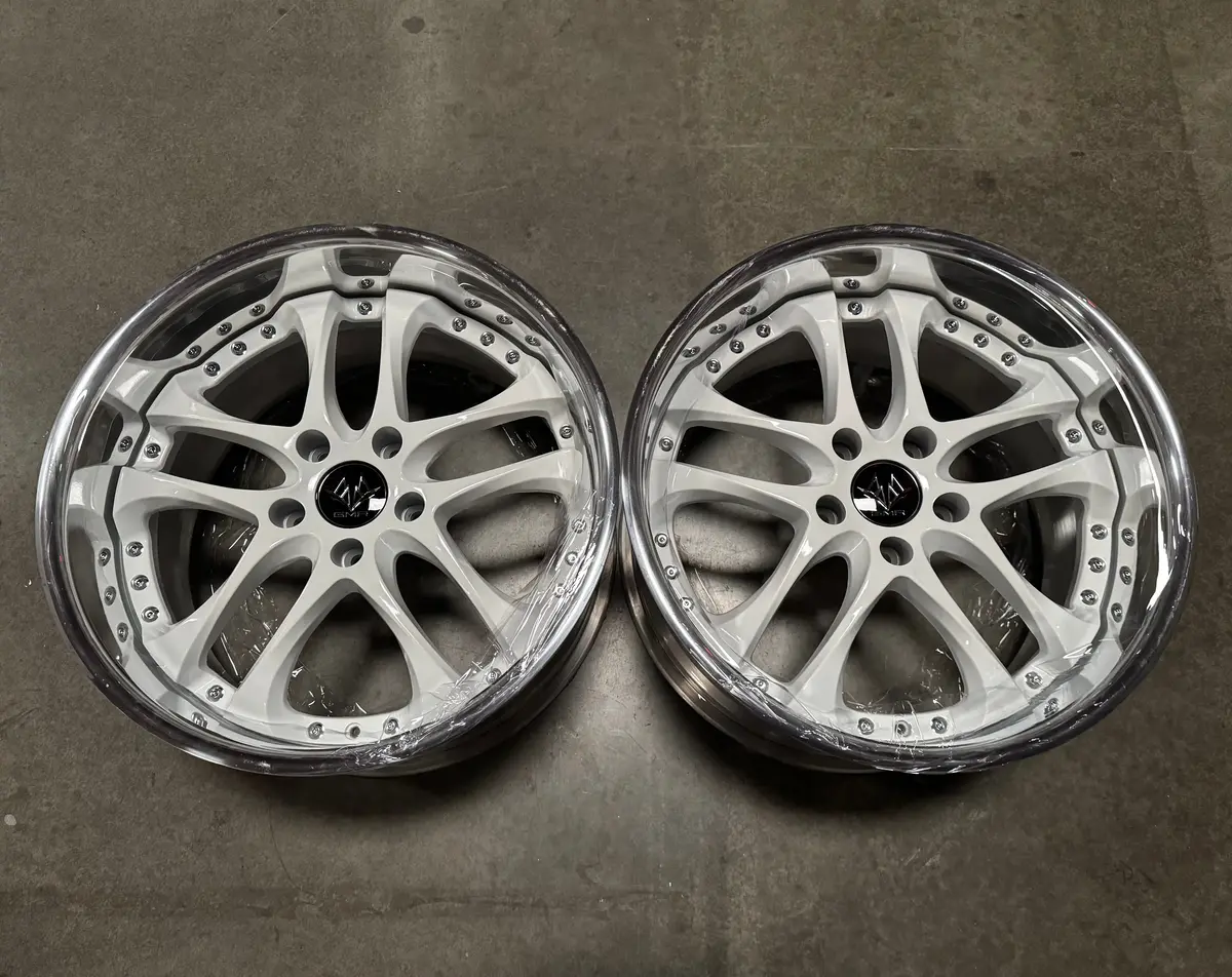 GMR Caesar 18" Alloy Wheels – 18x9.5 with +24mm Offset, 5x114.3 Bolt Pattern (Set of 2)