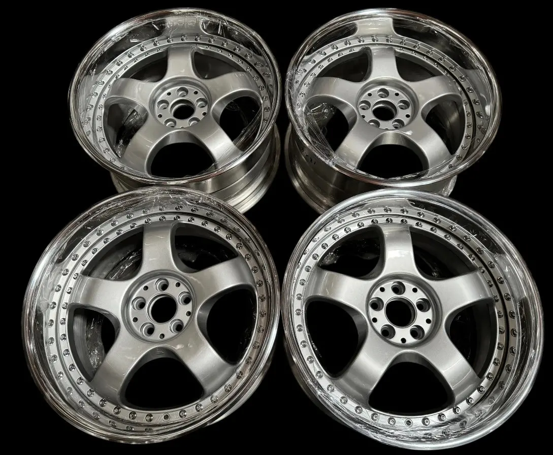 18" GMR Bishop 5x100 Silver Top-Mount Alloy Wheel – Clearance Deal