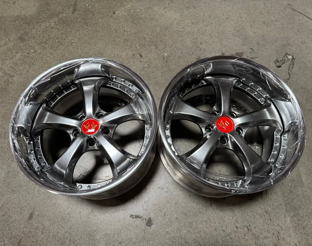 18-Inch GMR Saint Alloy Wheels – 5x114.3 Bolt Pattern, Sold as a Pair