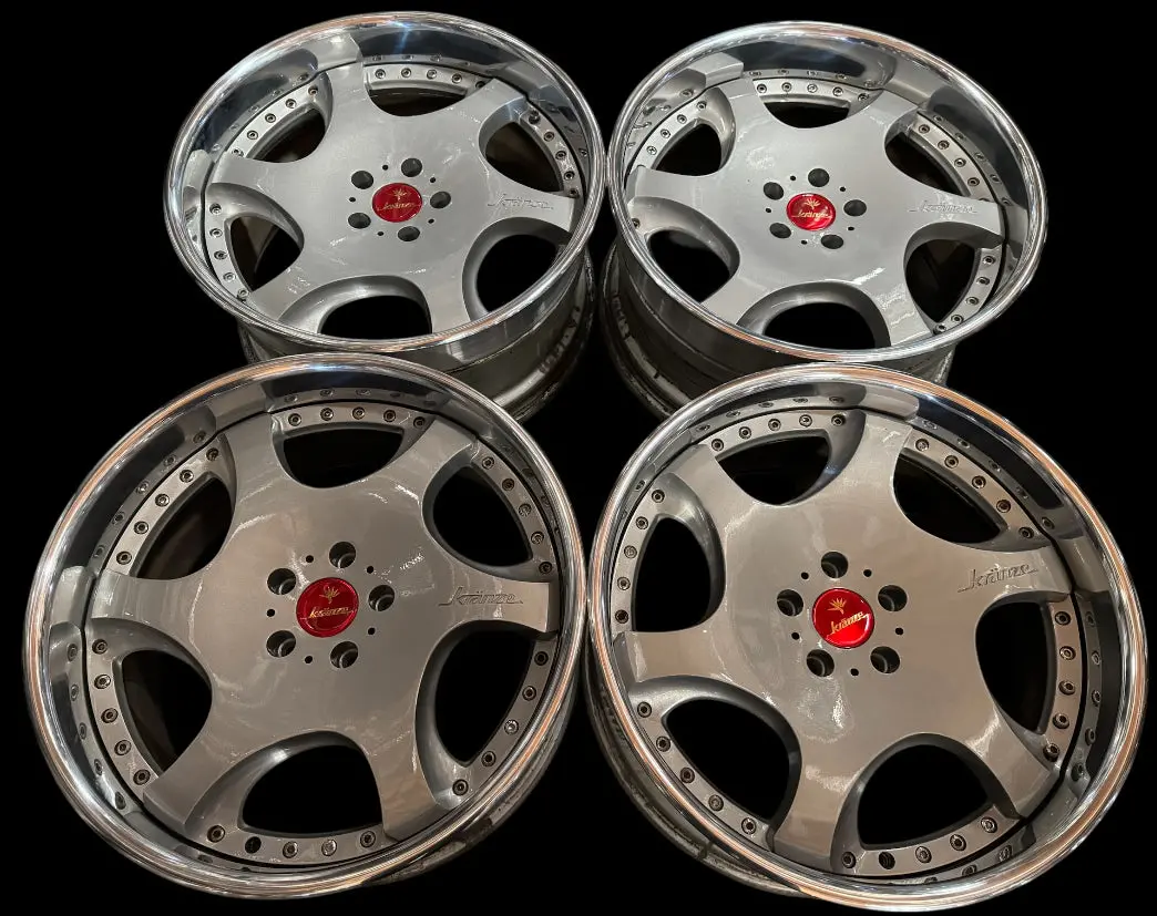 20-Inch Weds Bazreia 5x114.3 Silver Alloy Wheels