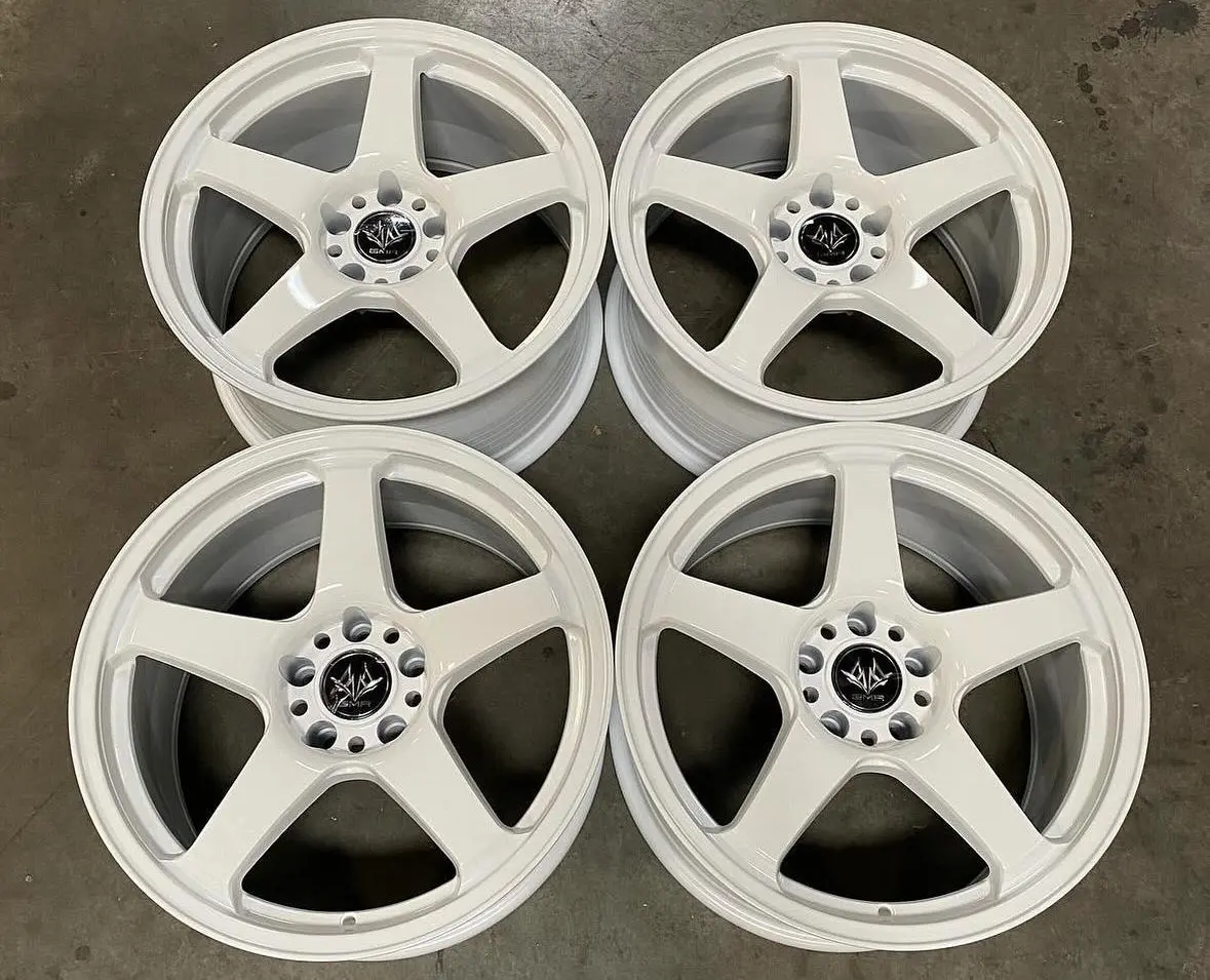18-Inch GMR 04R Alloy Wheels – 5x108mm Bolt Pattern
