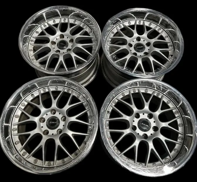 17-inch Weds ERM Alloy Wheel - 5x114.3 Bolt Pattern - Gloss Silver Finish