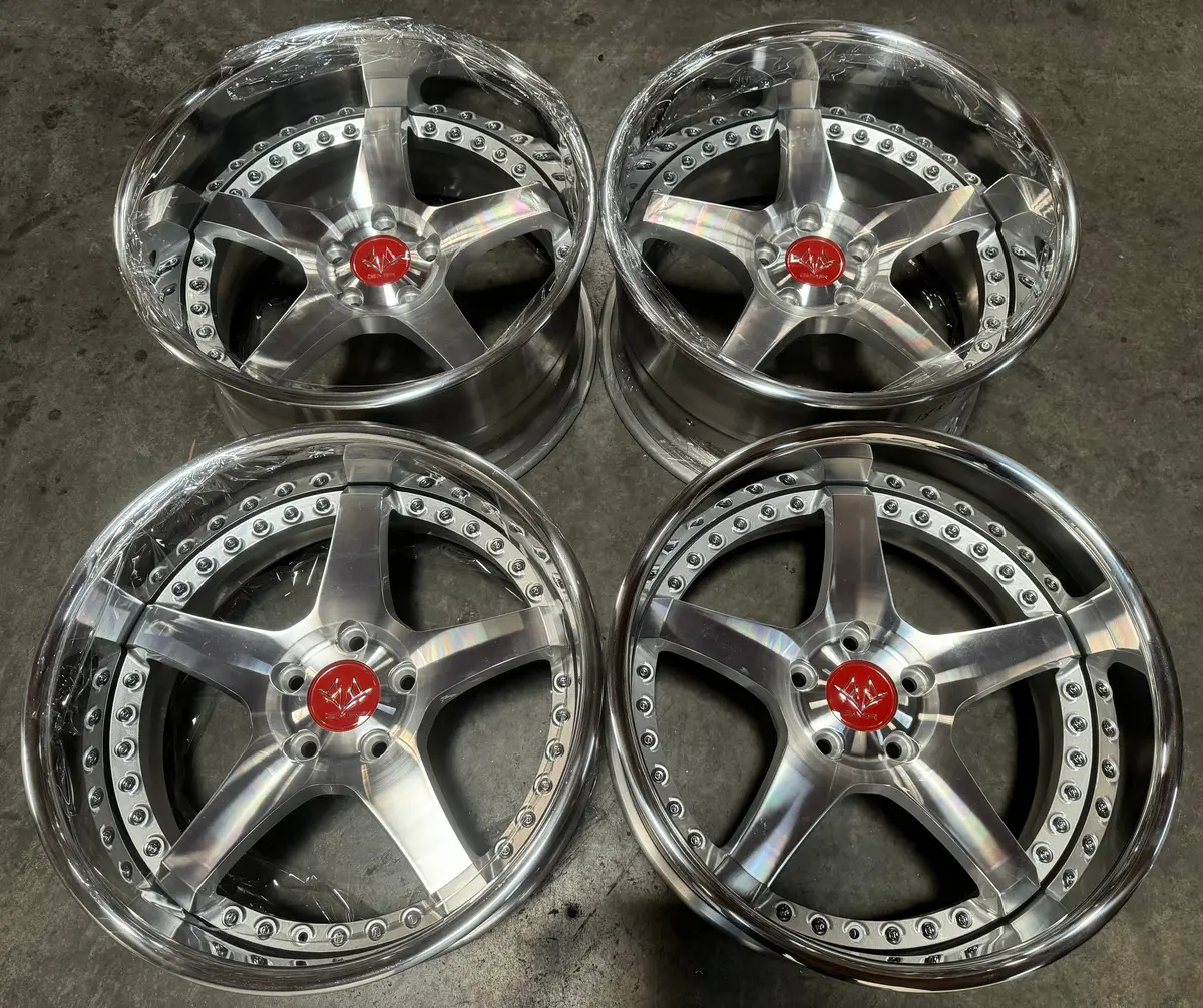 18" GMR ZS1 Forged Alloy Wheels – 5x114.3 Bolt Pattern – In-Stock Set