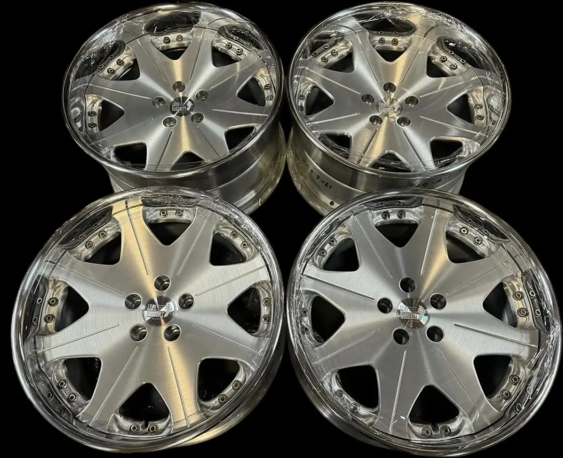 Custom-Built 19" Leon Hardiritt Waffe Forged Alloy Wheels – 5x114.3 PCD