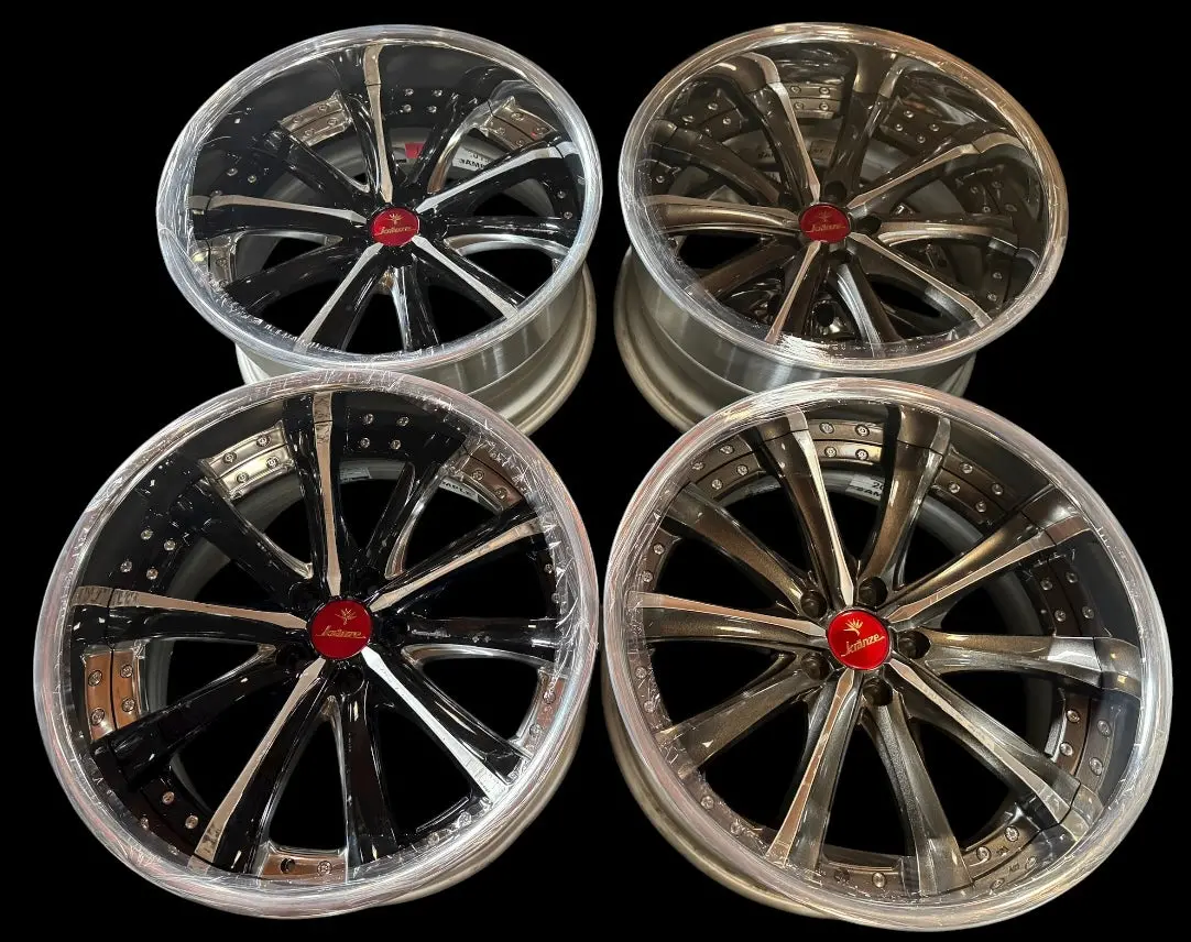20-Inch Weds Maricive Alloy Wheel — 5x114.3 Bolt Pattern with Contrasting Color Accents