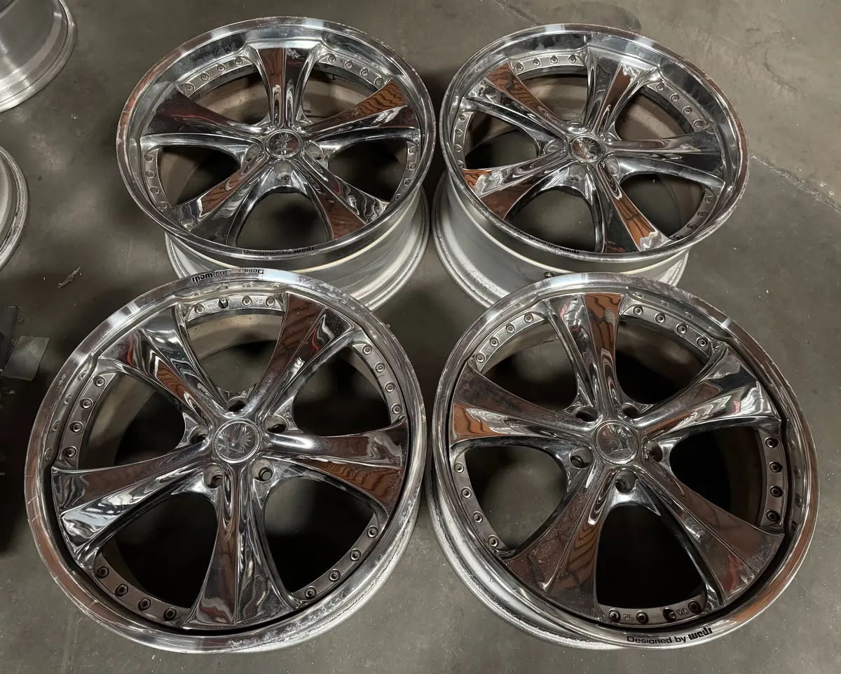 20" Weds Ratzinger Forged Alloy Wheels – 5x114.3 PCD