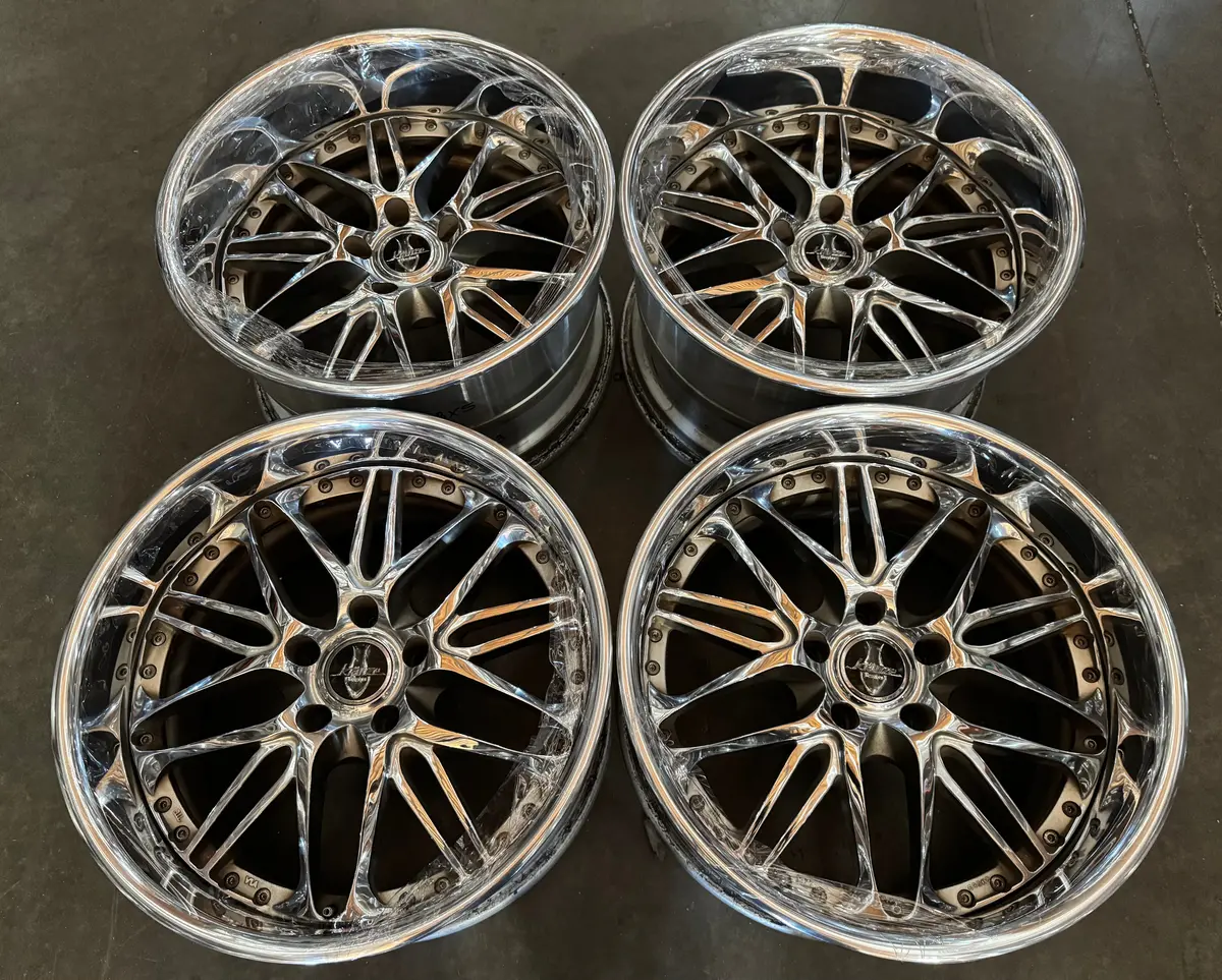 18" Weds Borphe Forged Alloy Wheels – 5x114.3mm PCD