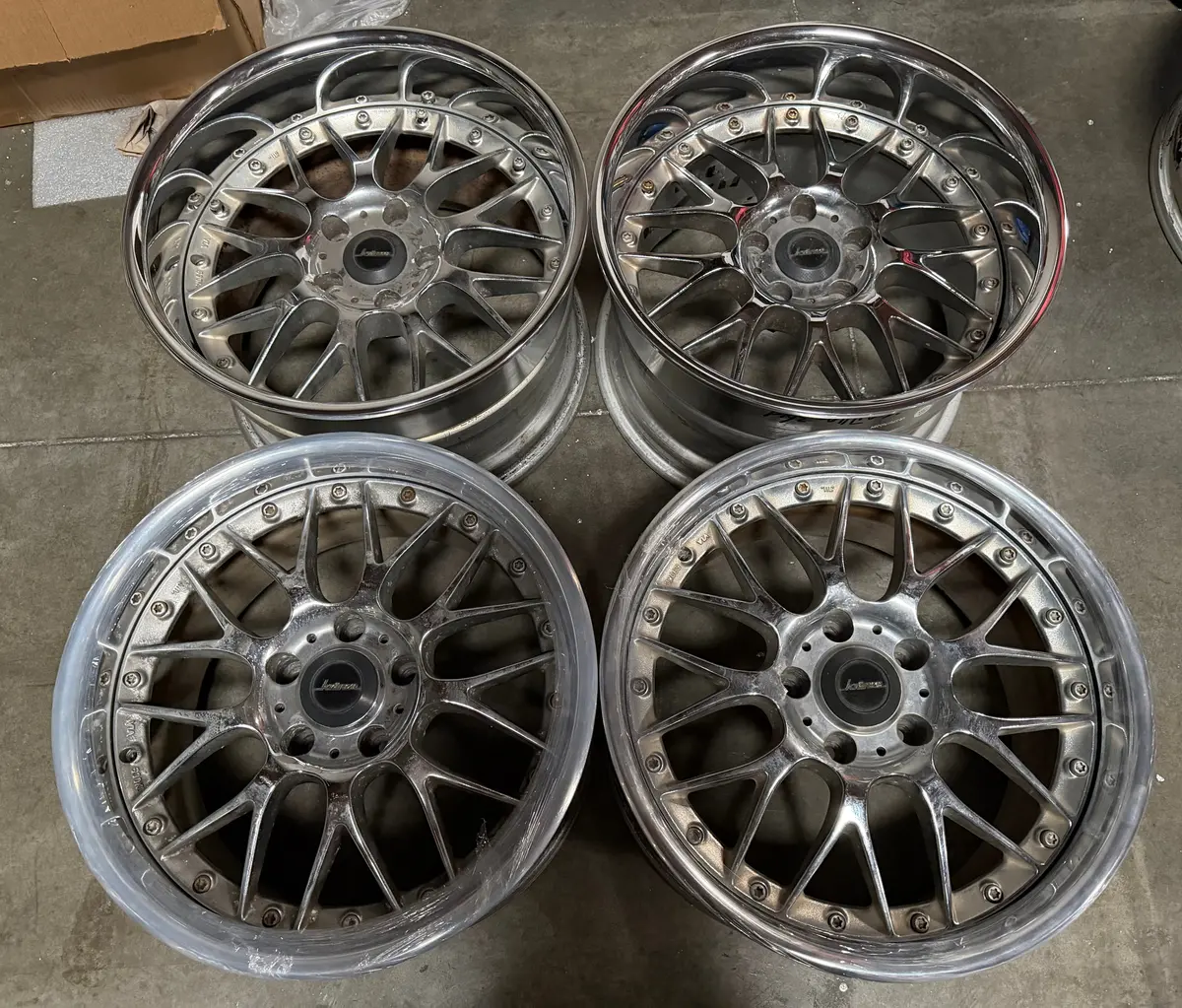 17-Inch Weds ERM Forged Alloy Wheels – 5x114.3 Bolt Pattern