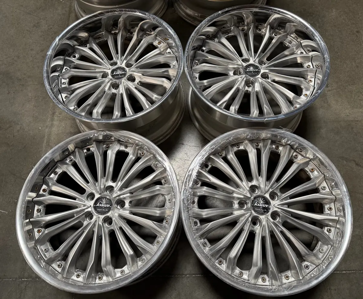 19-Inch Weds Felsen Brushed Alloy Wheels – 5x114.3 Bolt Pattern