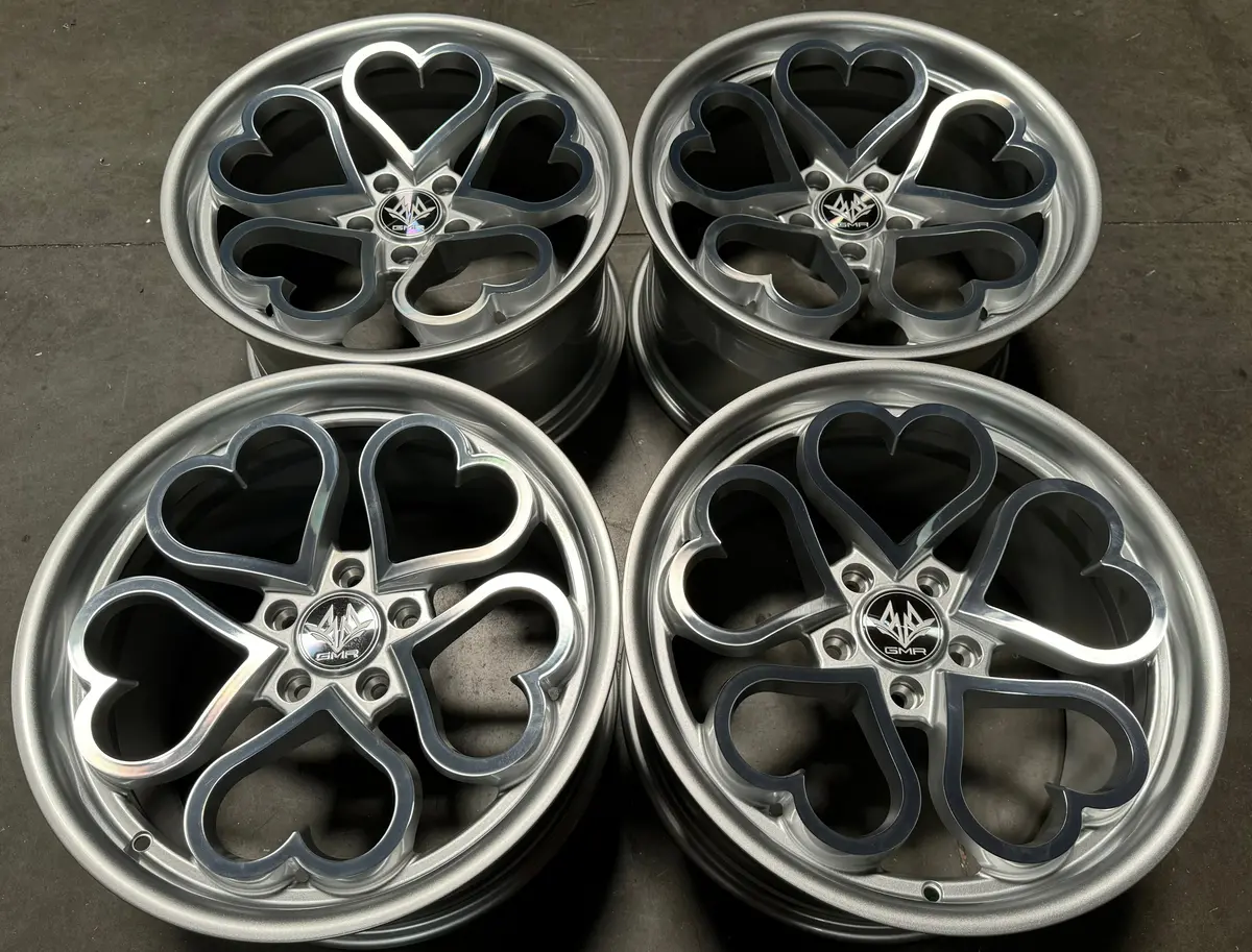 18-Inch GMR Amour Forged Alloy Wheel – 5x114.3 Bolt Pattern, Sleek Silver Finish