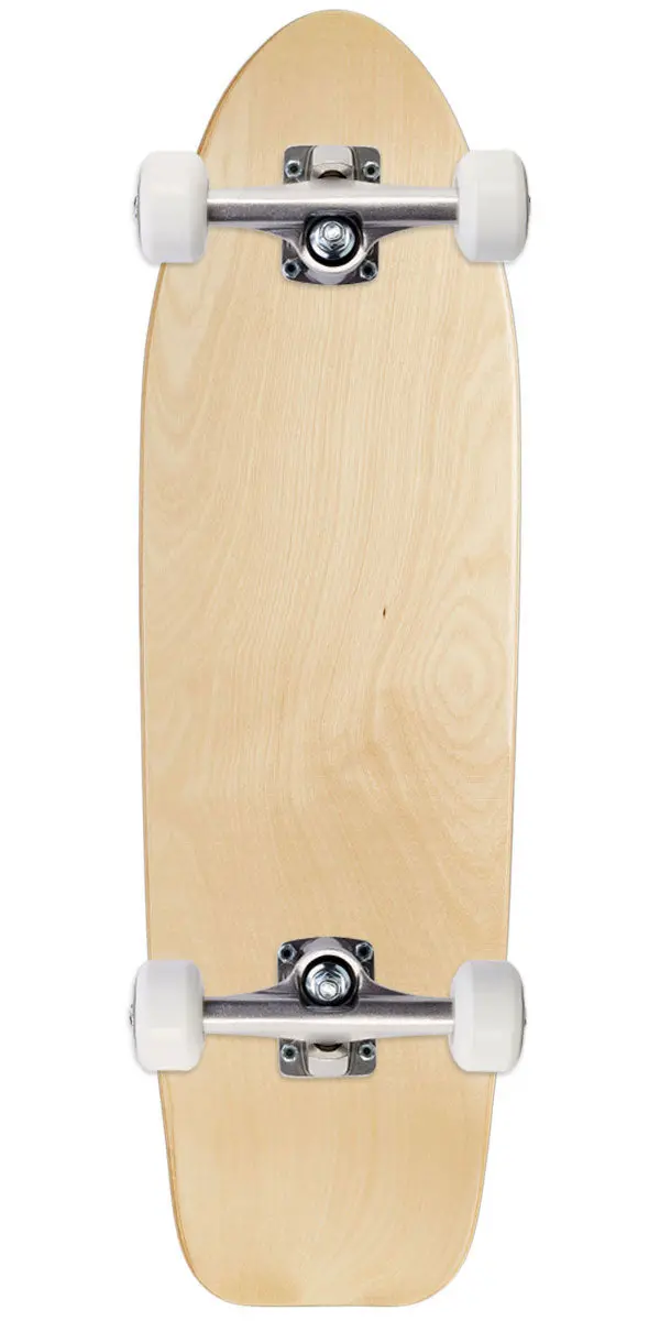 Blank Maple Cruiser Skateboard Complete - 8.00" 1
