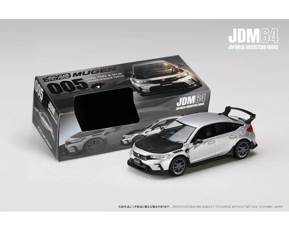 (Coming Soon) Hobby Japan 1/64 Honda Civic Type R (Fl5) Mugen Group B 2024 1