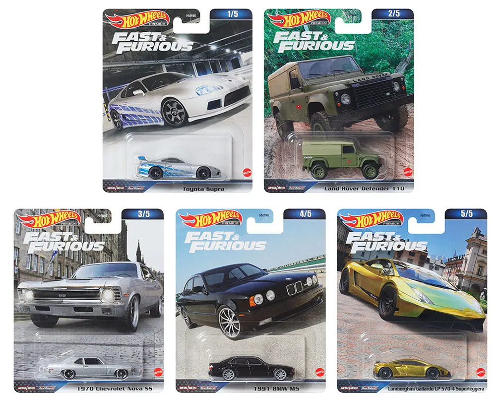 Hot Wheels 1:64 Fast & Furious 2023 D Case (+Hobby Protect Case) 1