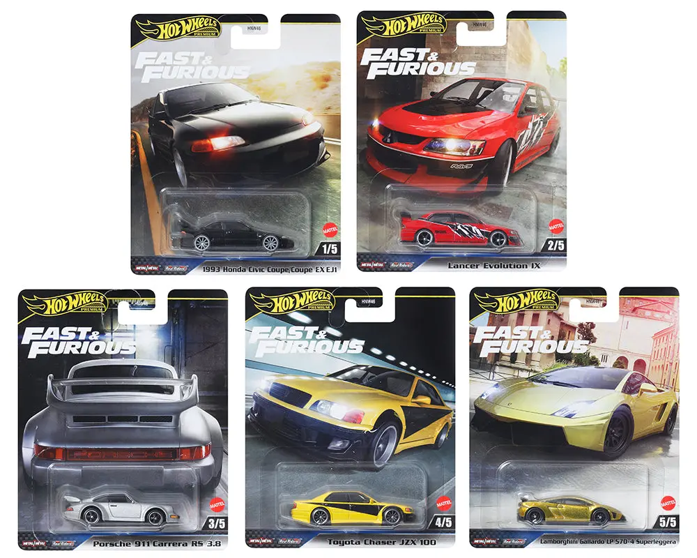 Hot Wheels 1:64 Fast & Furious Premium  M Case 2025 (+Hobby Protect Case) 1