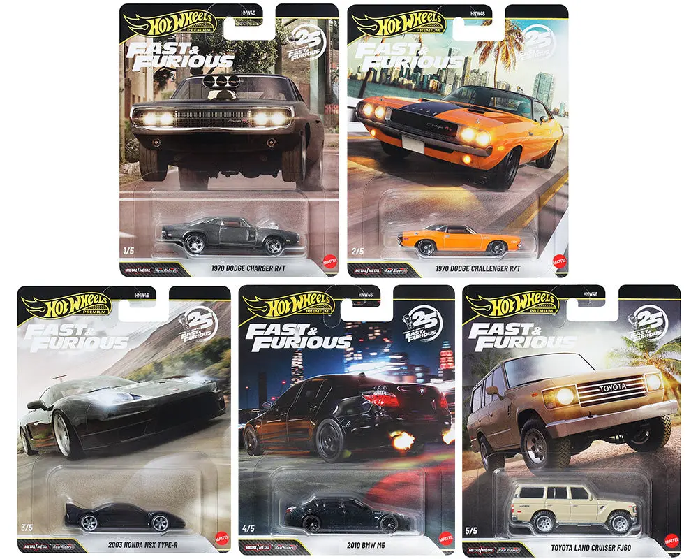 (Coming Soon) Hot Wheels 1:64 Fast & Furious 25Th Anniversary Premium 2026 Q Assortment 1