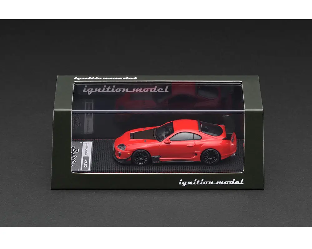 Ignition Model 1/64 Toyota Supra (Jza80) Rz – Red 1