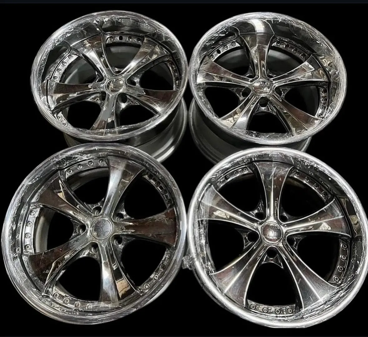 19" Weds Ratzinger Forged Alloy Wheels – 5x114.3mm PCD