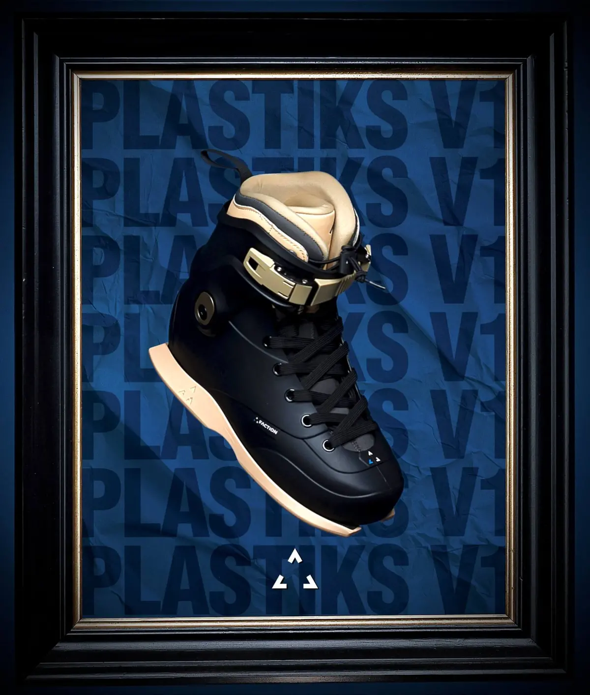 Faction Skate Company - Plastik V1 - Black Sand Boot 1