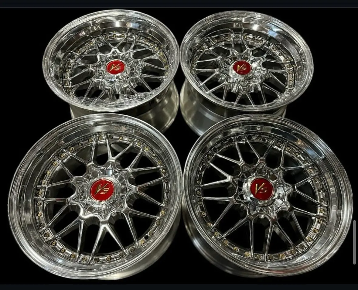 Work VS-MX Step 18-Inch Forged Alloy Wheel with Dual Bolt Pattern Options (4x114.3 or 5x114.3)