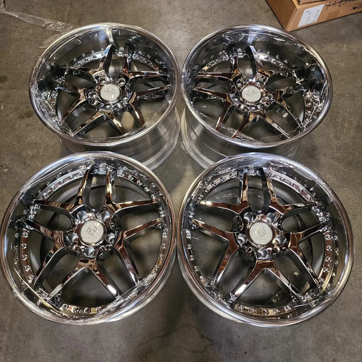 19-Inch GMR Evoke Alloy Wheels – 5×120 Bolt Pattern